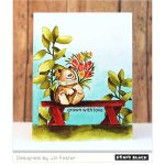 Penny Black Plant Joy Stamp