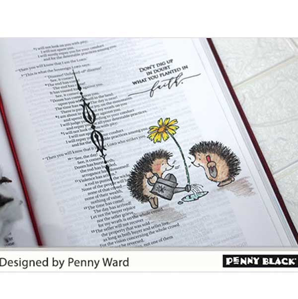 Penny Black Grown With Love Stamp Set