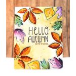 Penny Black Fallen Leaves Stamp Set