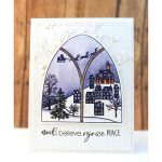 Penny Black Frozen Vista Stamp Set