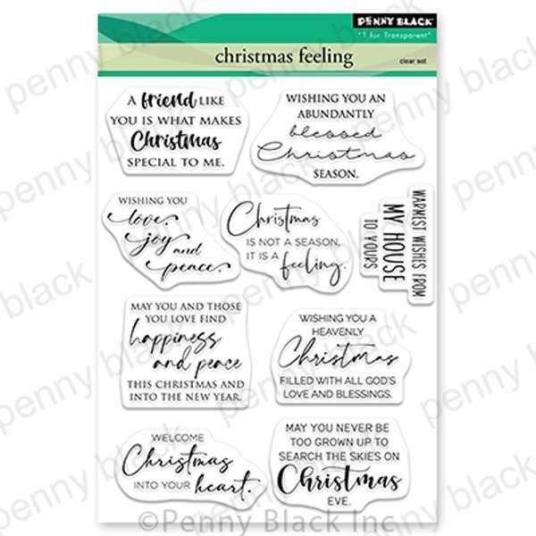 Penny Black Christmas Feeling Stamp Set