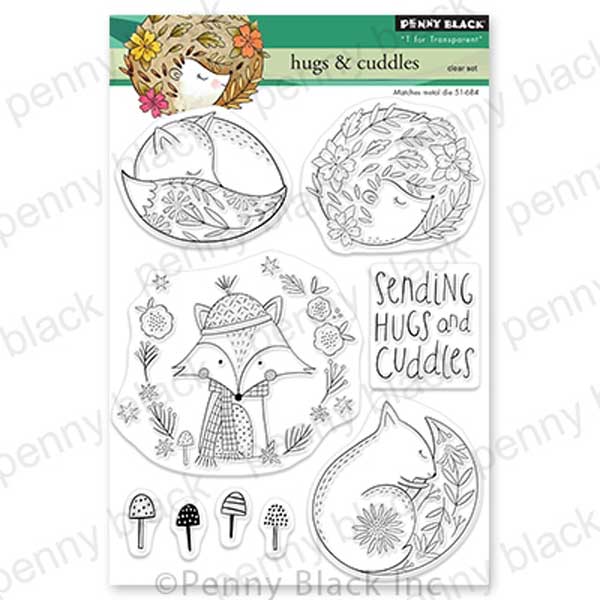 Penny Black Hugs &amp; Cuddles Stamp Set