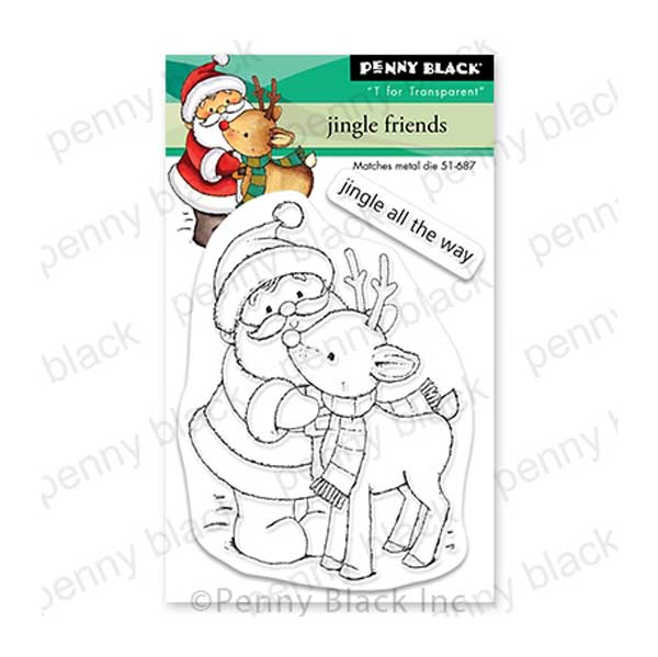 Penny Black Jingle Friends Mini Stamp