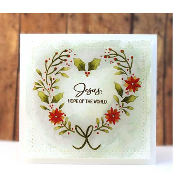 Penny Black Heart Christmas Stamp Set