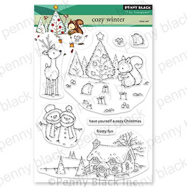 Penny Black Cozy Winter Stamp Set