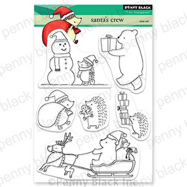 Penny Black Santa&#039;s Crew Stamp Set