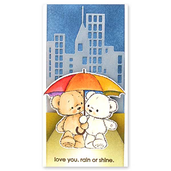 Penny Black Rain or Shine Stamp