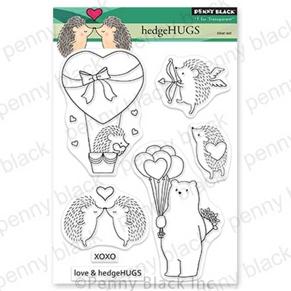 Penny Black HedgeHUGS stamp set