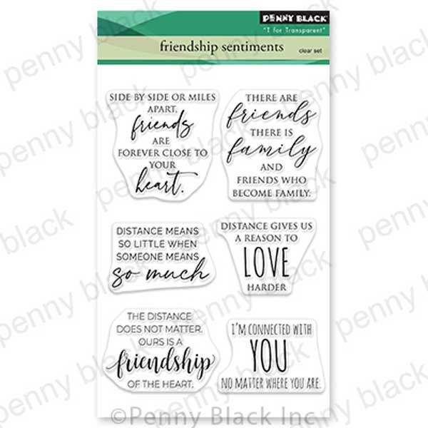 Penny Black Friendship Sentiments Stamp Set