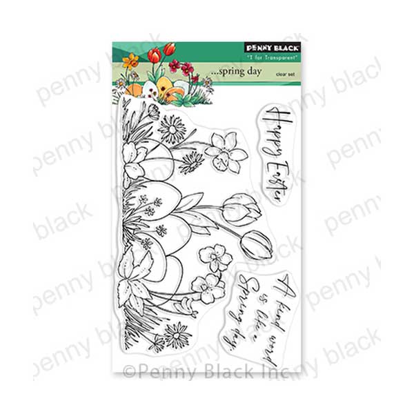 Penny Black Spring Day Stamp