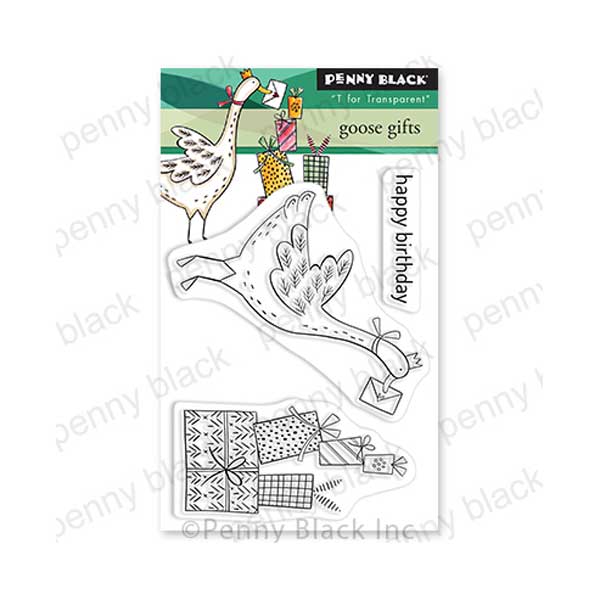 Penny Black Goose Gifts Stamp Set