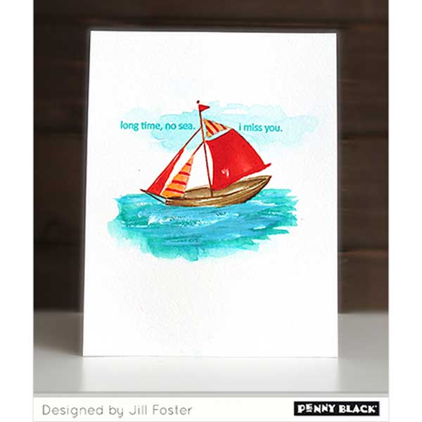 Penny Black Set Sail Stamp