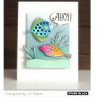 Penny Black Birthday Fishes Stamp