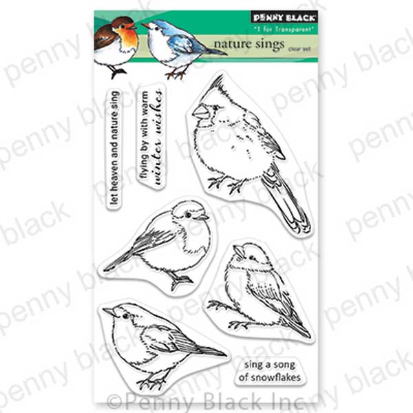 Penny Black Nature Sings Stamp Set