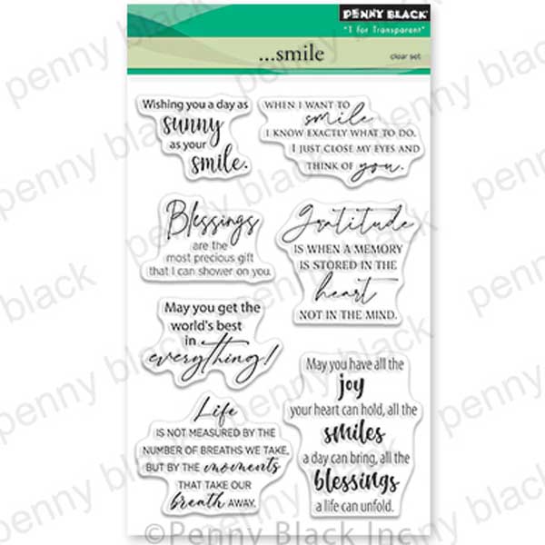 Penny Black ...Smile Stamp Set