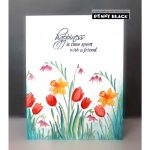 Penny Black Spring Emerges Stamp