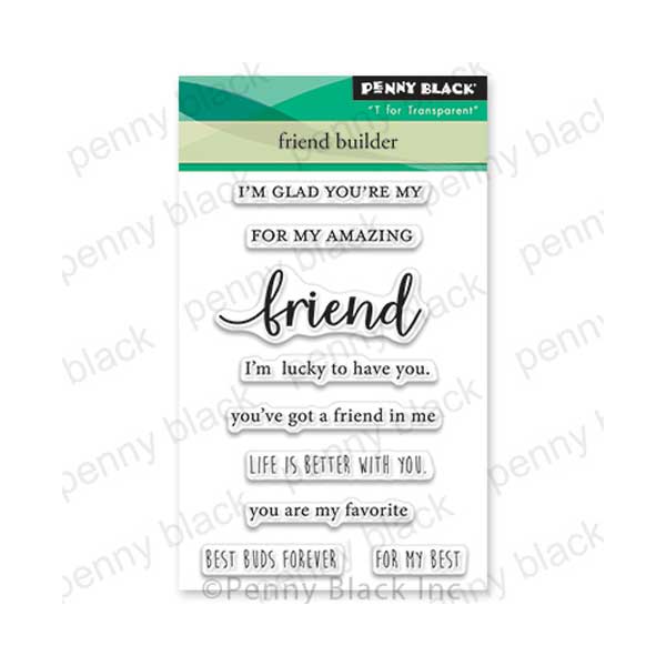 Penny Black Friend Builder Stamp