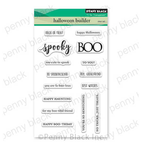 Penny Black Halloween Builder Stamp Set