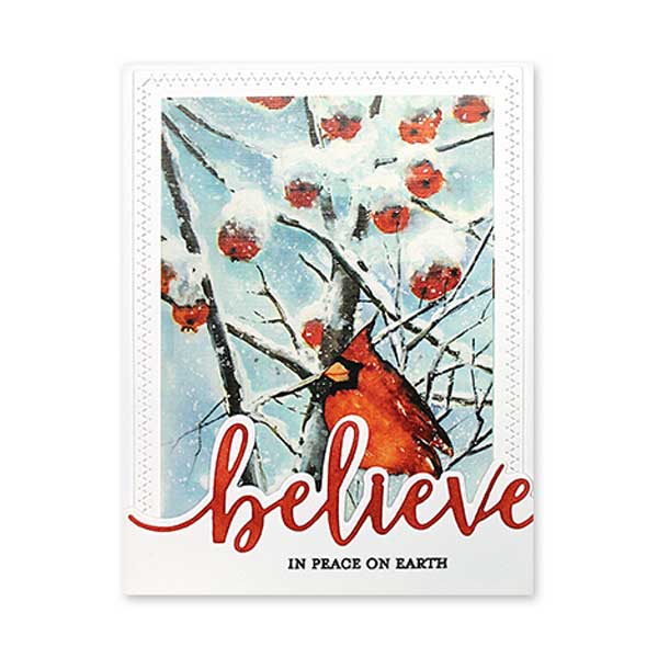 Penny Black Believe Builder Stamp Set