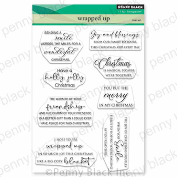 Penny Black Wrapped Up Stamp Set