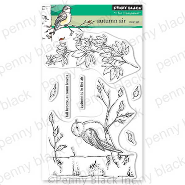 Penny Black Autumn Air Stamp Set