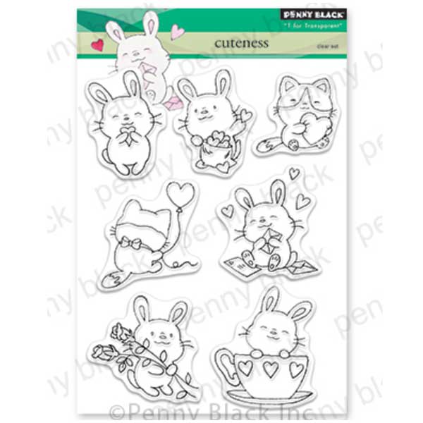 Penny Black Cuteness Stamp Set