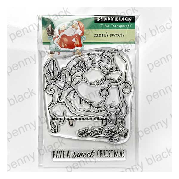 Penny Black Santa&#039;s Sweets Stamp Set