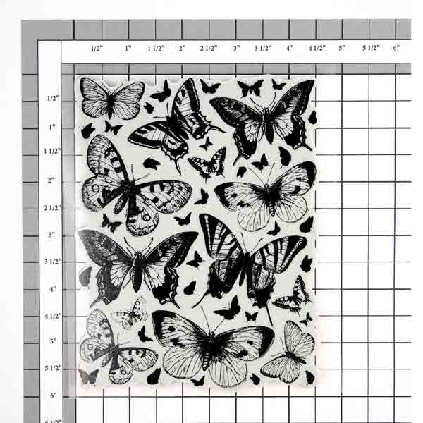 Penny Black Butterfly Charmer Slapstick Cling Stamp