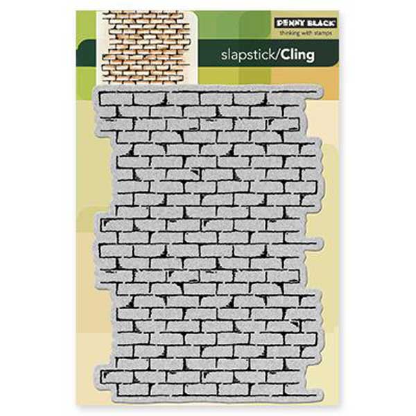 Penny Black Brick Wall Stamp