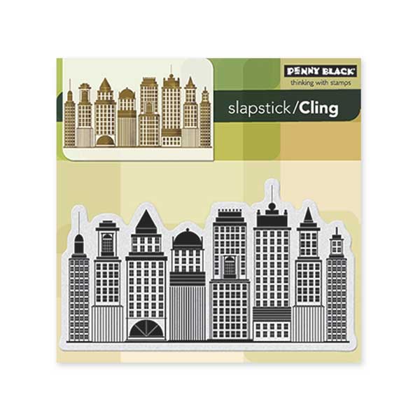 Penny Black Skyline Stamp