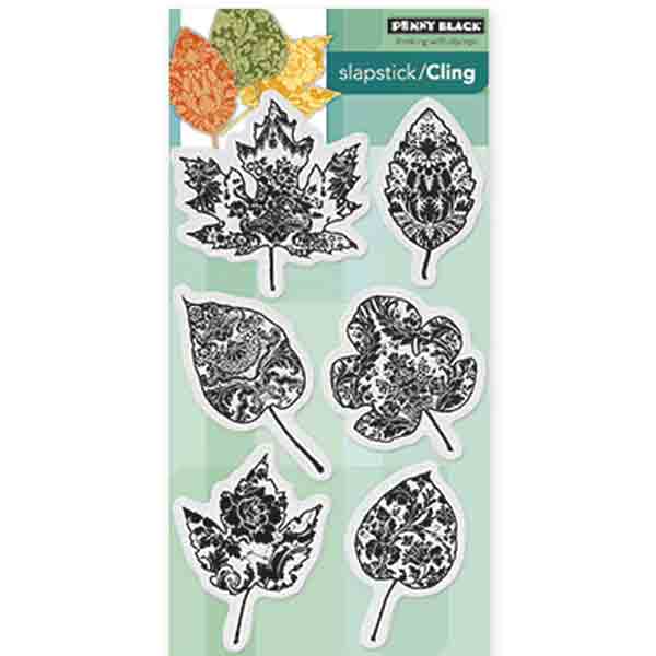 Penny Black Filigree Foliage Stamp Set