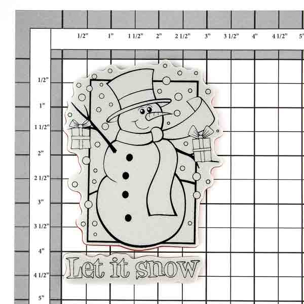 Penny Black Frosty&#039;s Wish Cling Stamp