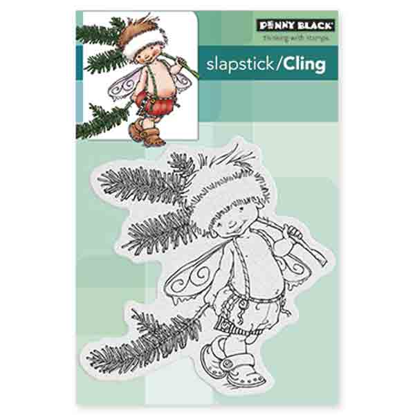 Penny Black Pine Sprite Cling Stamp