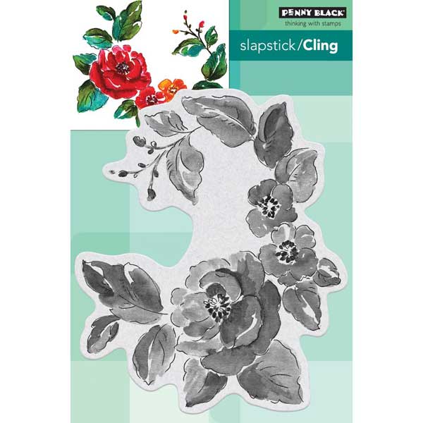 Penny Black Garden Gems Slapstick/Cling Stamp