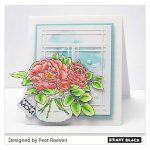 Penny Black Rose Bowl Stamp