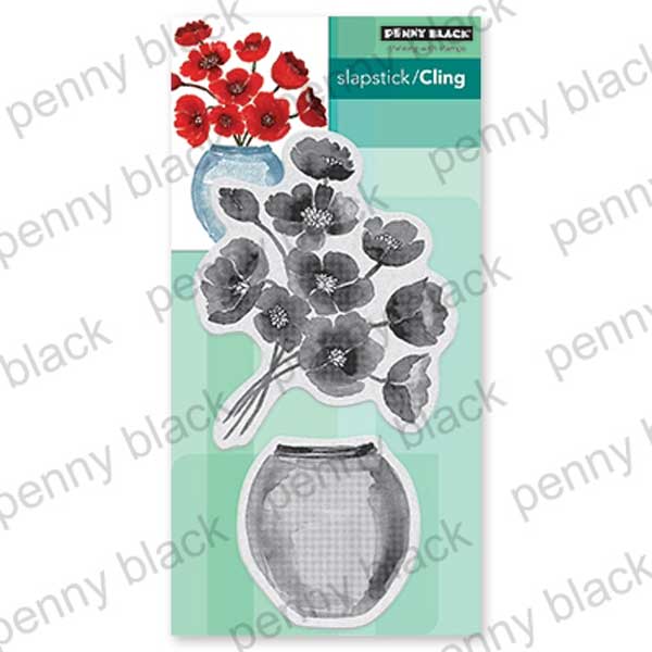 Penny Black Painter&#039;s Vase Stamp Set