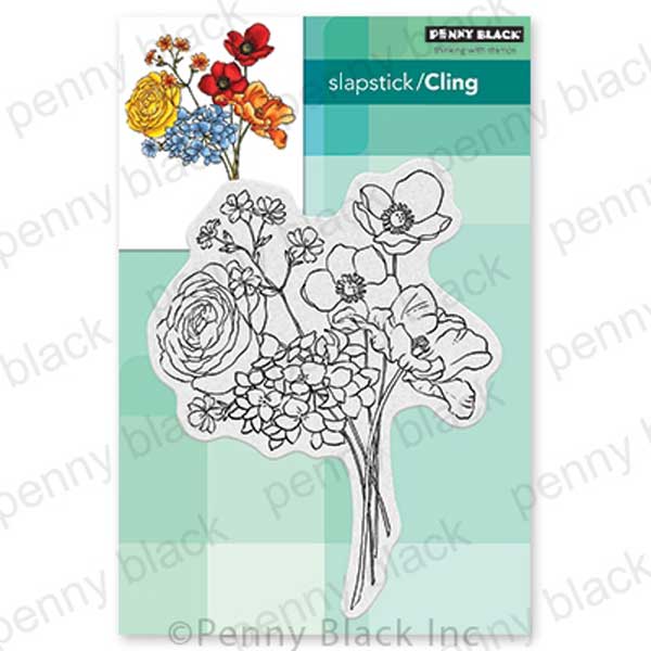 Penny Black Springtime Sigh Cling Stamp