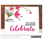 Penny Black Exhilaration Cling Stamp