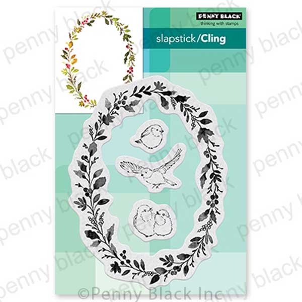 Penny Black Wreath &amp; Wings Stamp Set