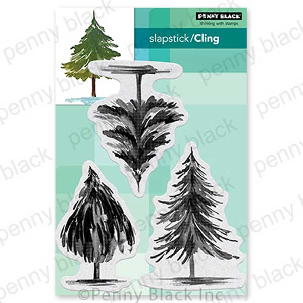 Penny Black Tannenbaum Trio Stamp Set