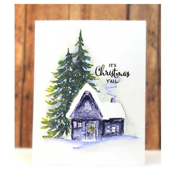 Penny Black Cozy Cabin Stamp Set