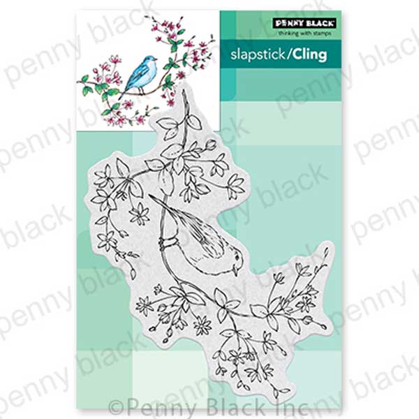 Penny Black Bird&#039;s Eye View Stamp