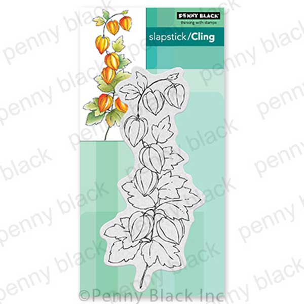 Penny Black Fall Flourish Slapstick/Cling Stamp