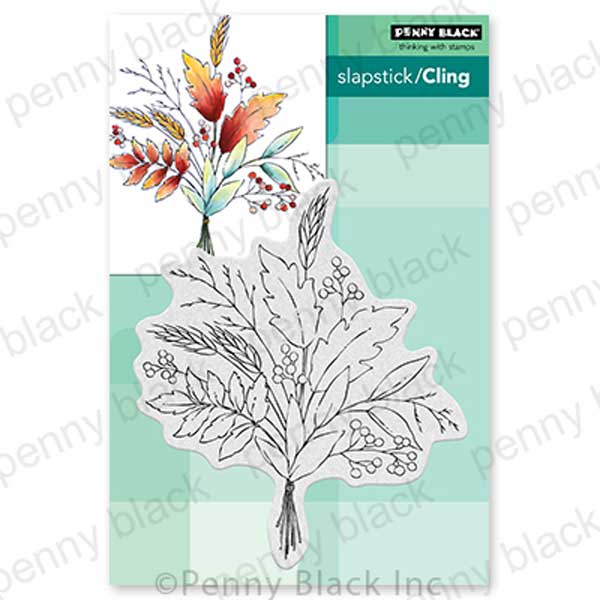 Penny Black Autumn Bouquet Stamp