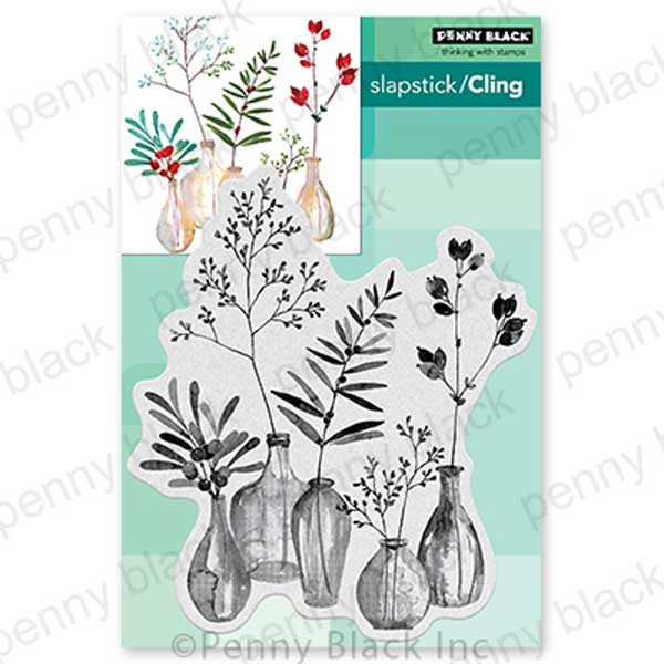 Penny Black Festive Fragrance Slapstick/Cling Stamp