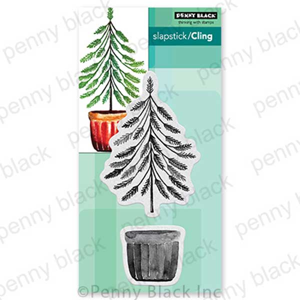 Penny Black Timber &amp; Tidings Slapstick/Cling Stamp