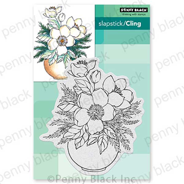 Penny Black Winter Blooms Stamp