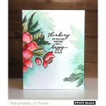 Penny Black Delicate Pines Stamp Set