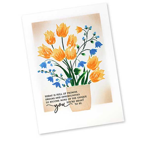 Penny Black Tulip Treasure Stamp