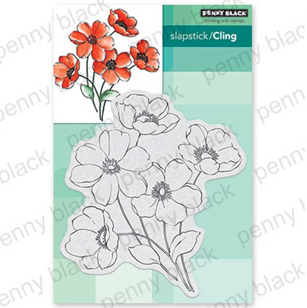 Penny Black Blooming Stamp